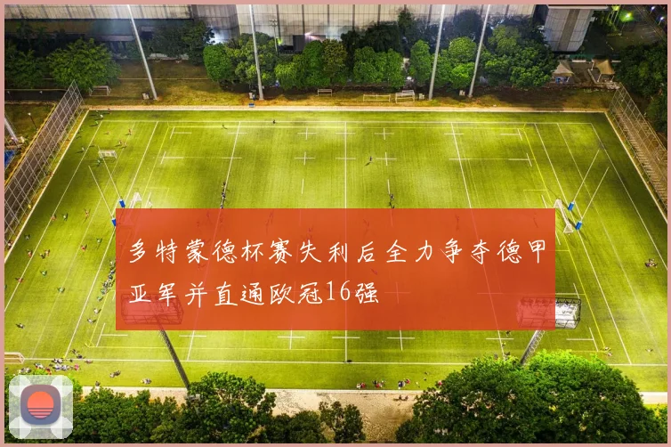 多特蒙德杯赛失利后全力争夺德甲亚军并直通欧冠16强
